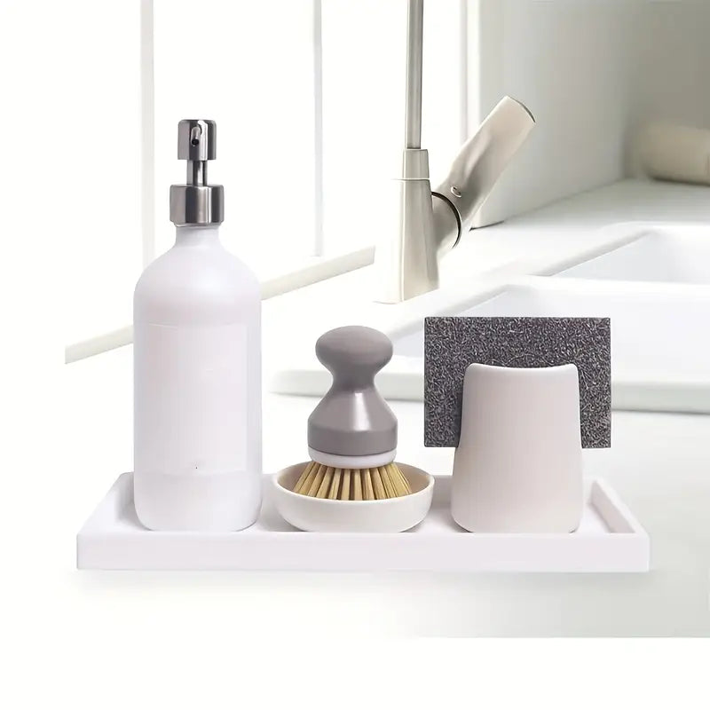 Base Tácek odkládací s okrajem z UHPC betonu obdélník 22x8cm