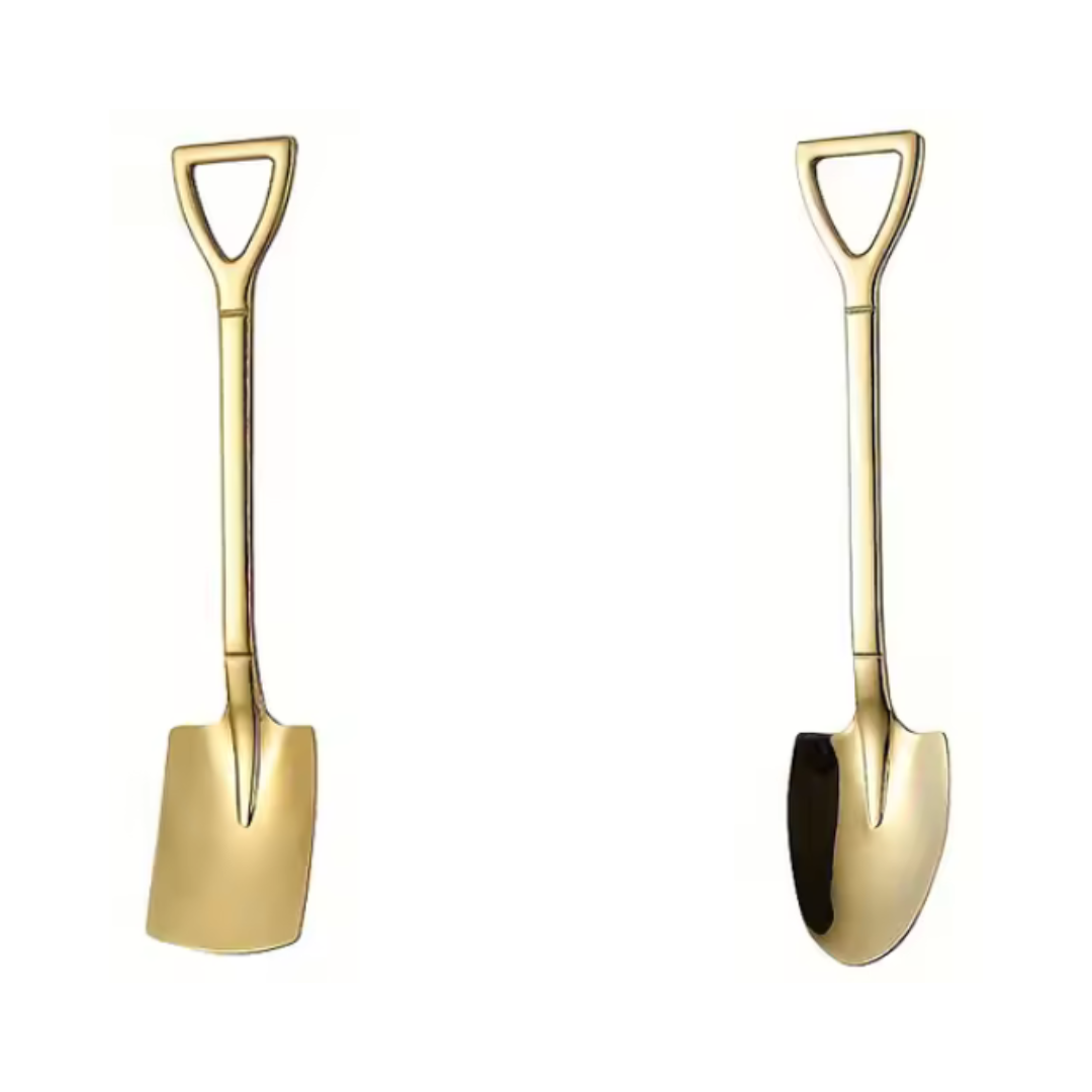 Mini Lopatka a Rýč Sada 2v1 nerezové na úpravu vosku 3,5x16cm 2ks