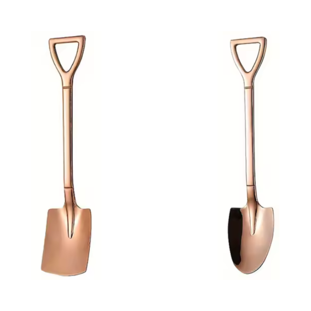 Mini Lopatka a Rýč Sada 2v1 nerezové na úpravu vosku 3,5x16cm 2ks