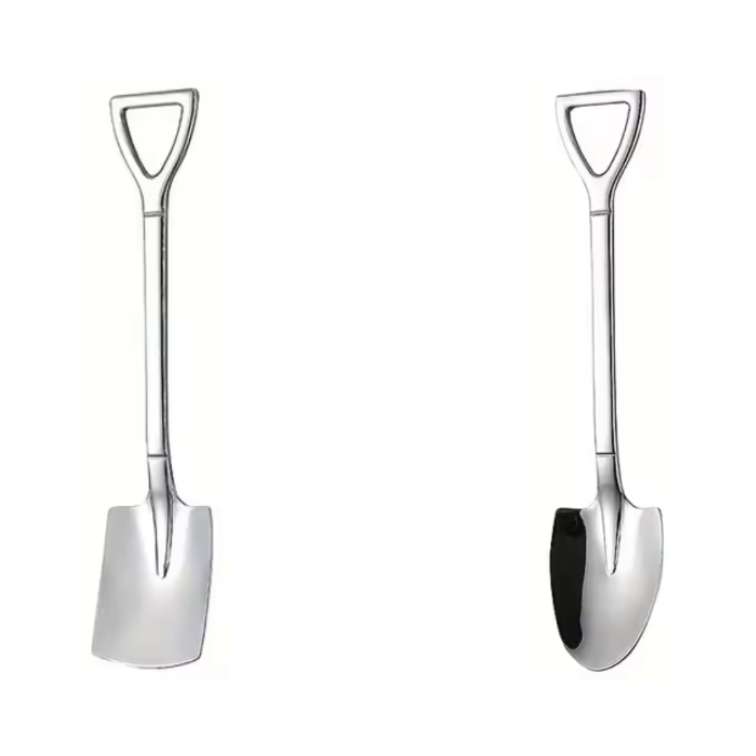 Mini Lopatka a Rýč Sada 2v1 nerezové na úpravu vosku 3,5x16cm 2ks
