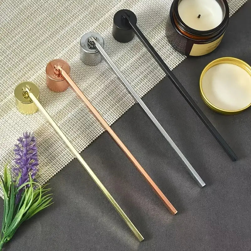 Zhášedlo na knoty a svíčky nerezové otočné o 270° | 17cm