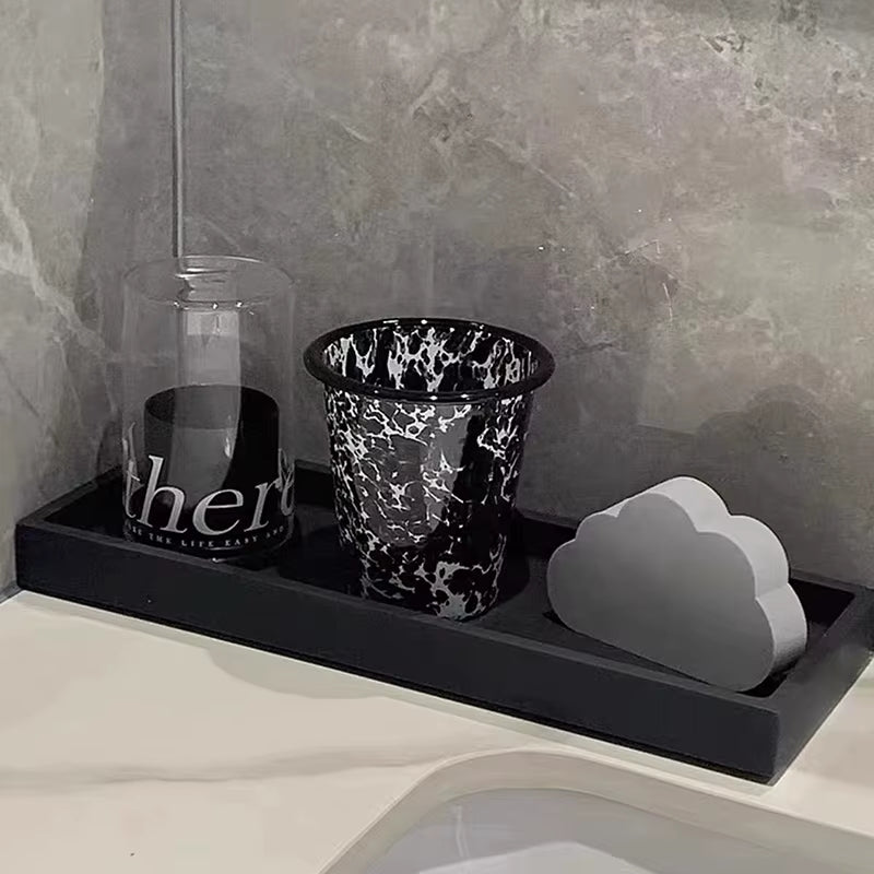 Base Tác odkládací s okrajem z UHPC betonu obdélník 24x10cm