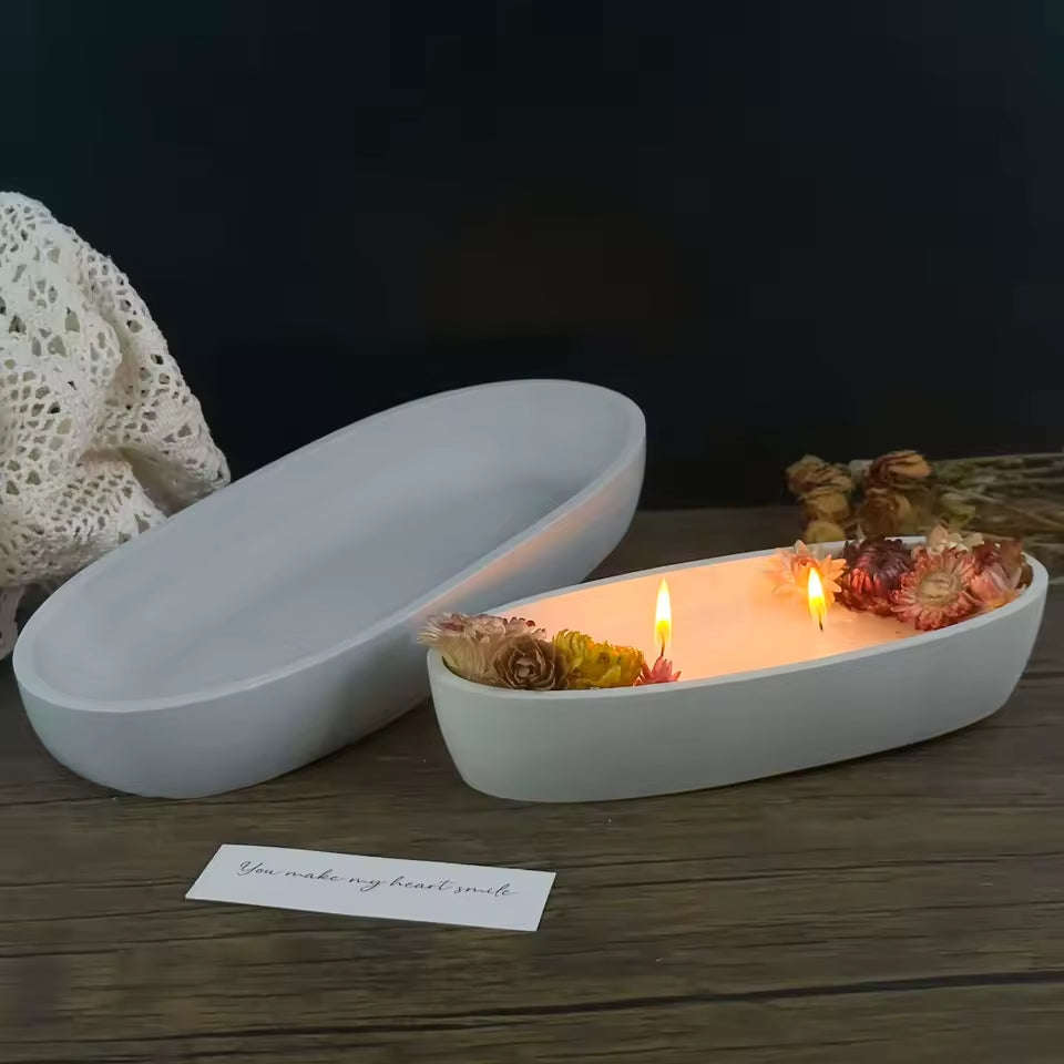 Tub Vanička oválná z UHPC betonu