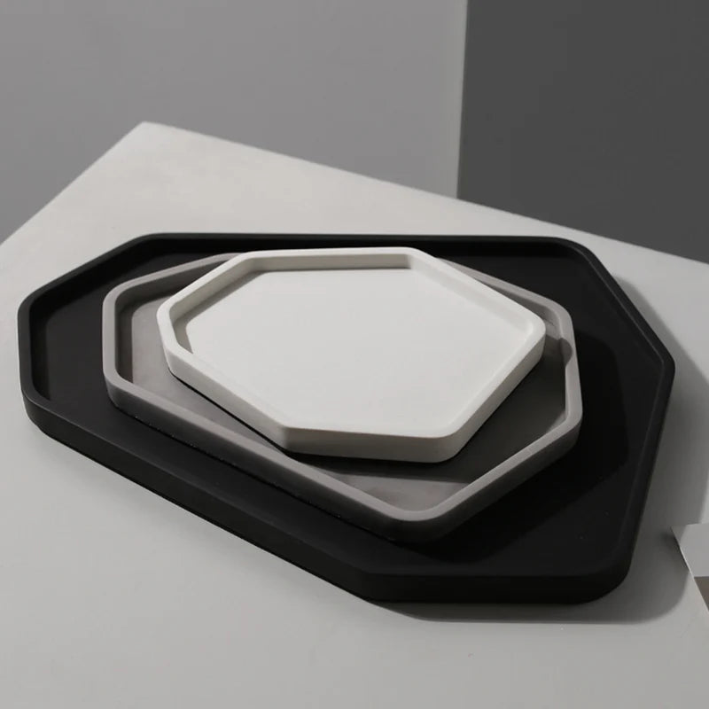 Polygon Tácek polygonální z UHPC betonu 15x12cm