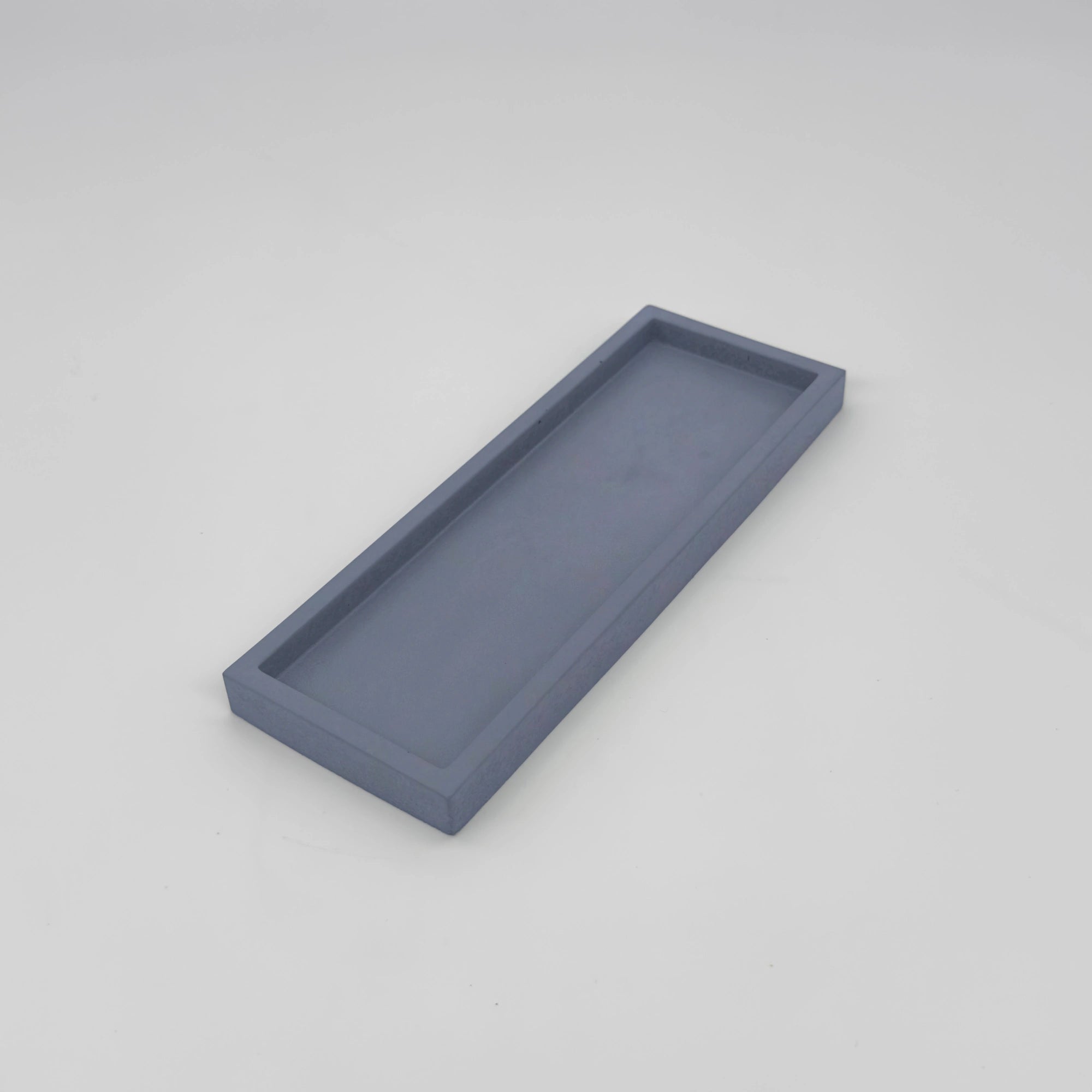 Base Tácek odkládací s okrajem z UHPC betonu obdélník 22x8cm