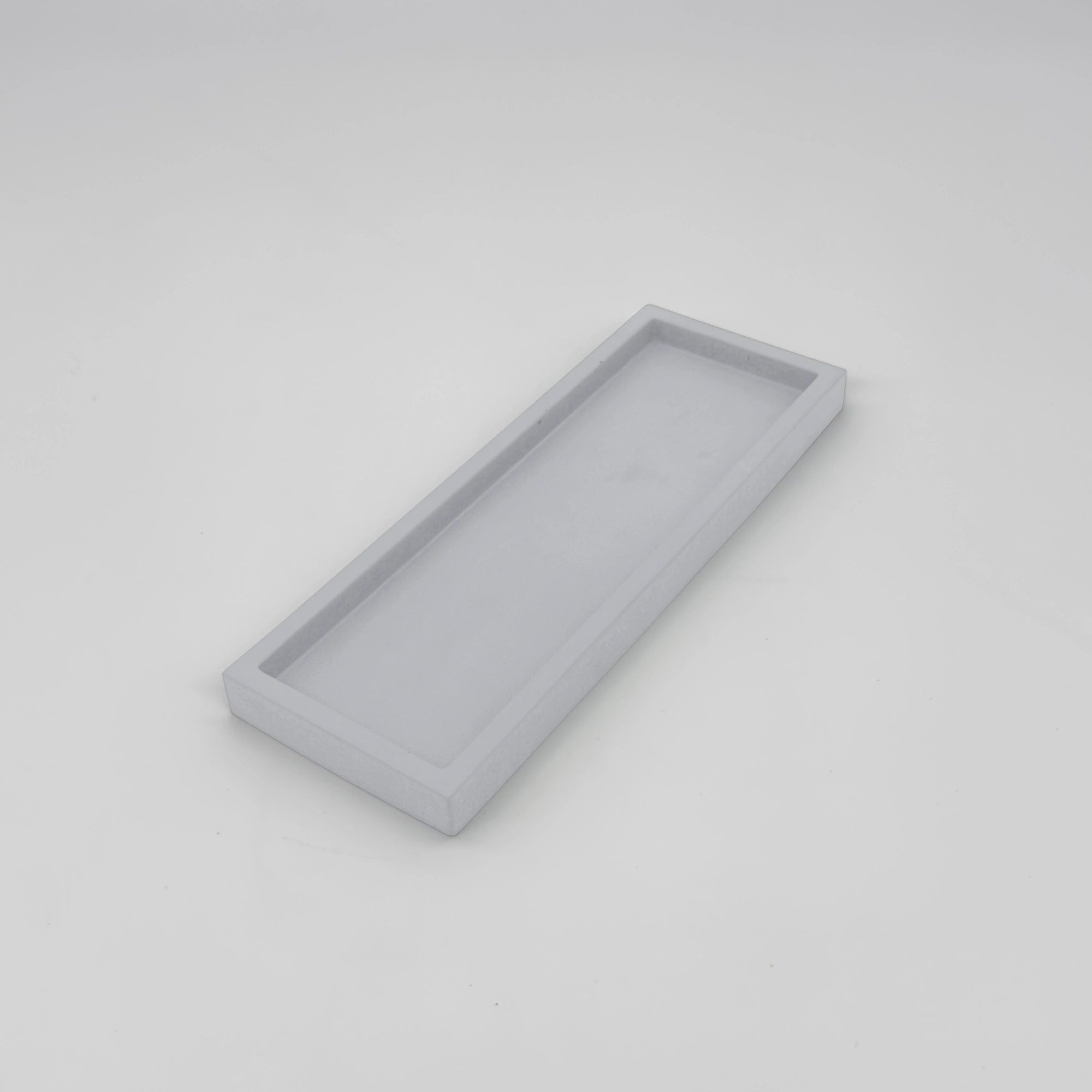 Base Tácek odkládací s okrajem z UHPC betonu obdélník 22x8cm