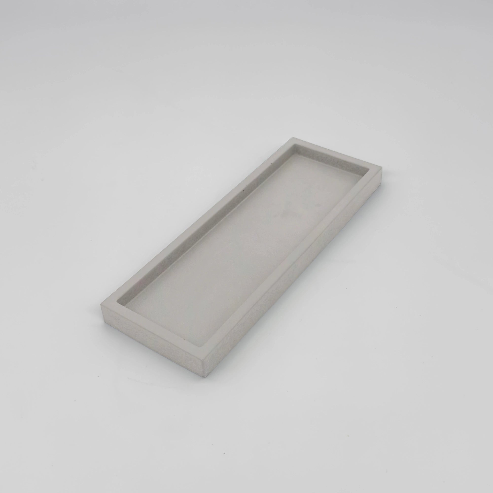 Base Tácek odkládací s okrajem z UHPC betonu obdélník 22x8cm