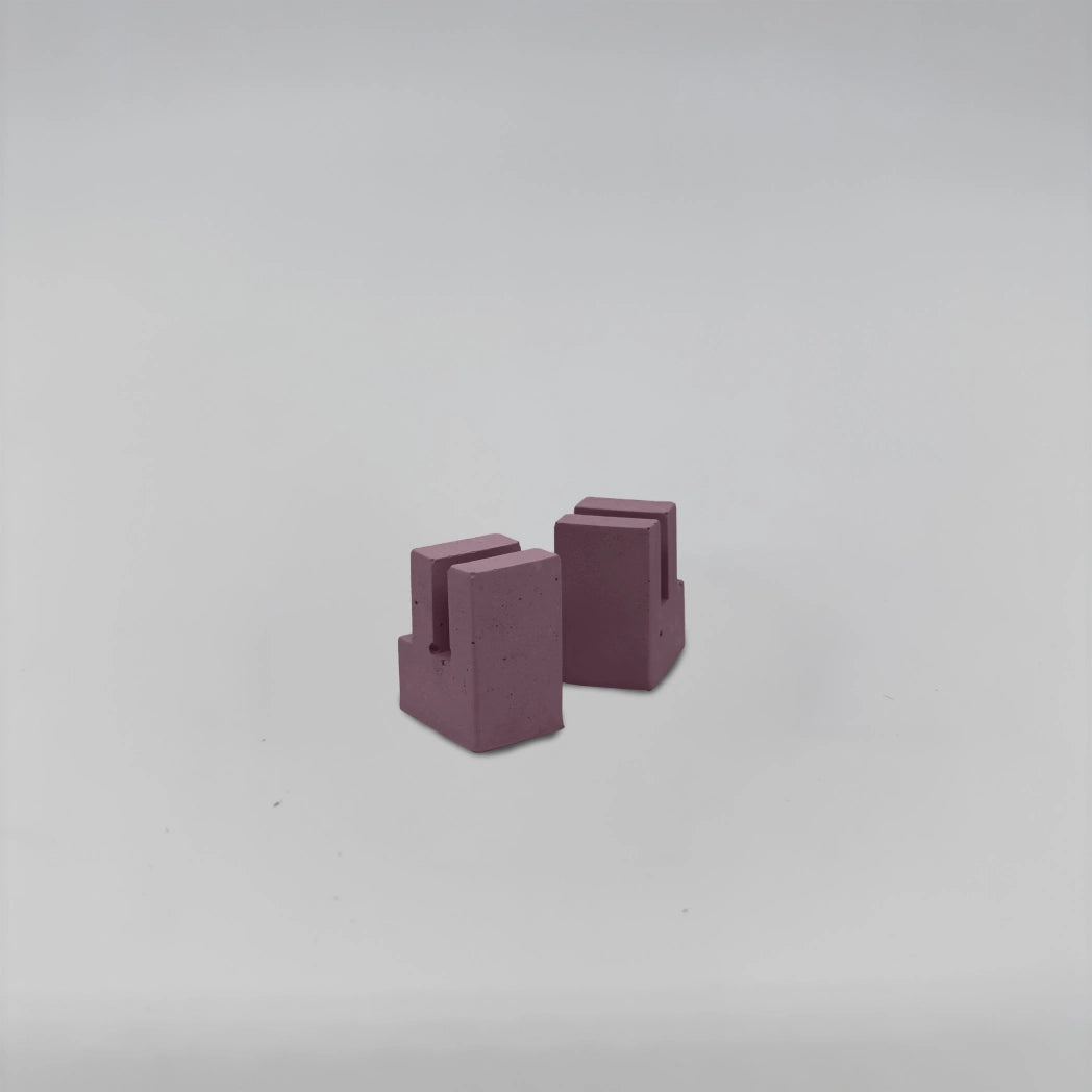 BlockBase mini podstavec a držák z betonu sada 2ks