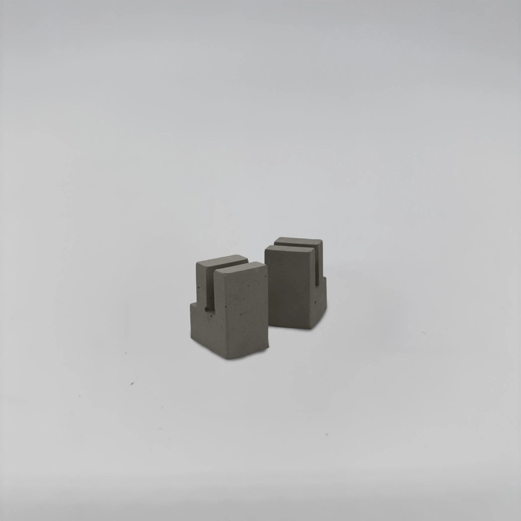 BlockBase mini podstavec a držák z betonu sada 2ks