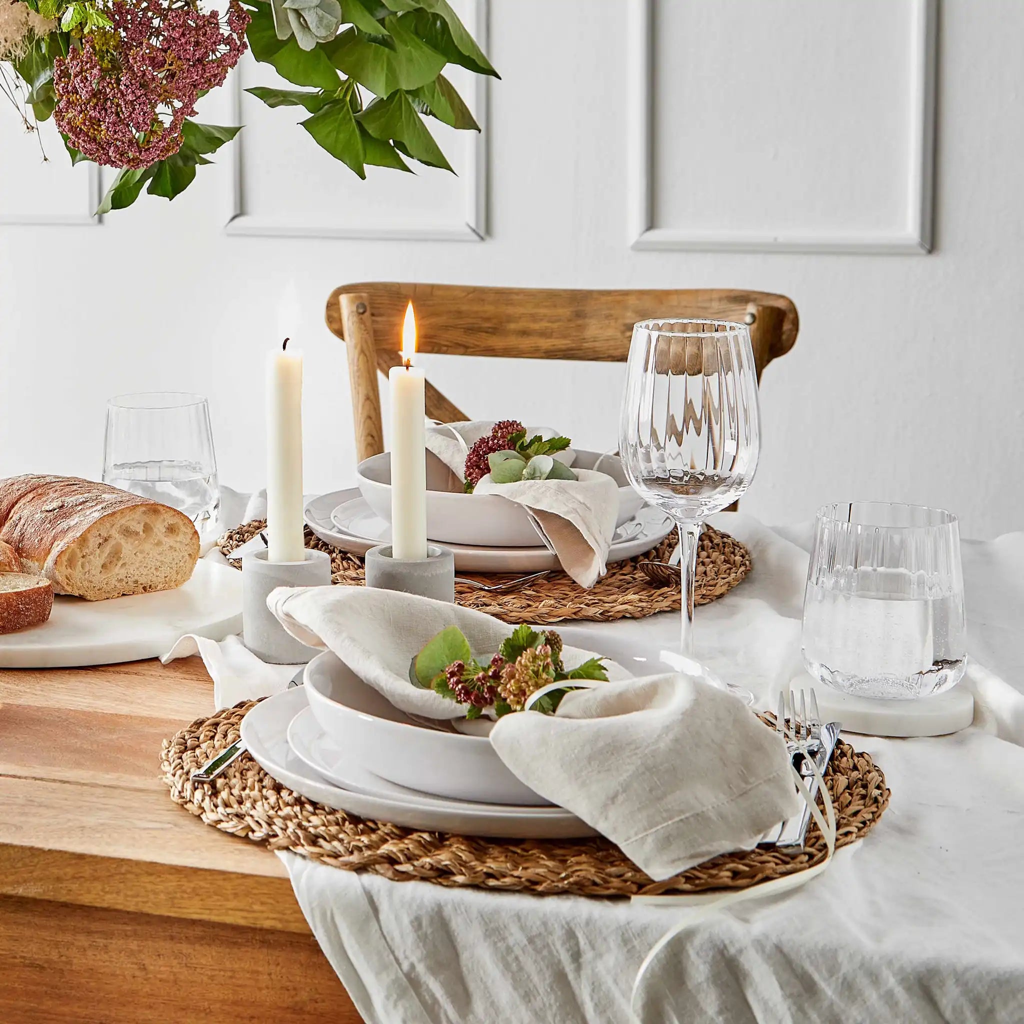 Cylinder Držák mulfitunkční na svícen nebo svíčku z betonu