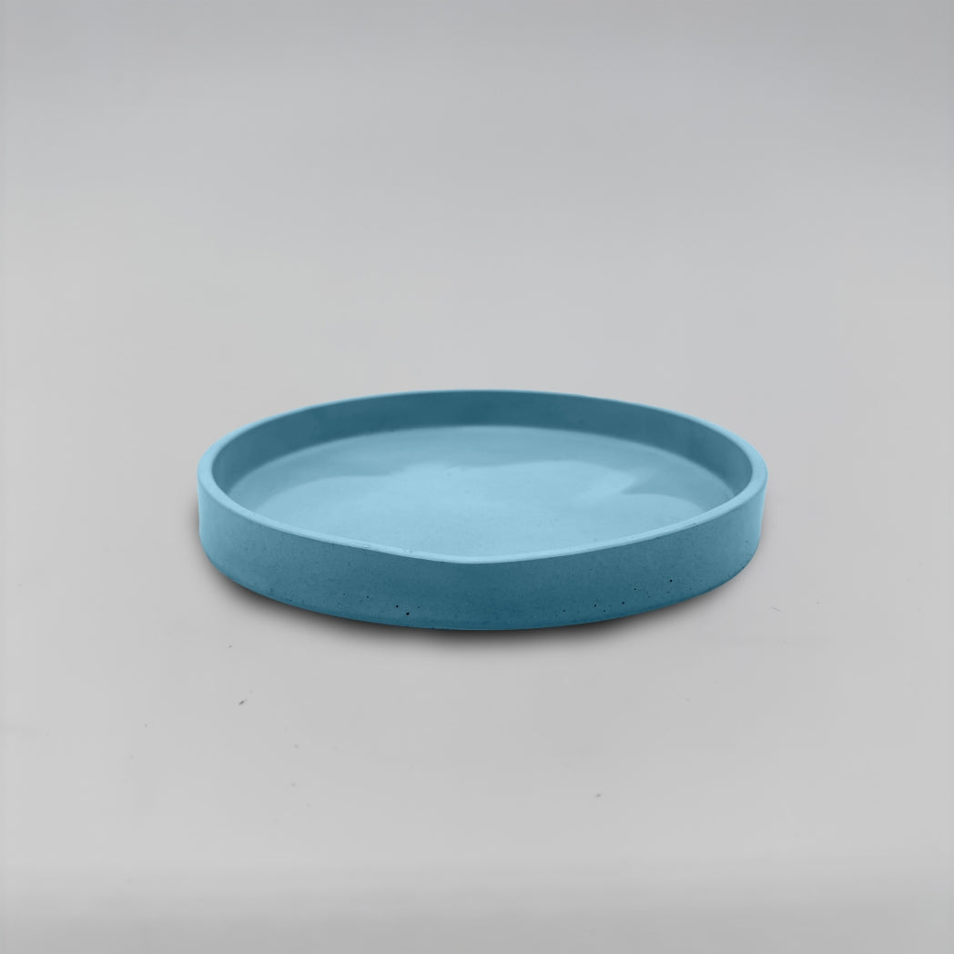 Orbit Tác a podnos z betonu kulatý s prohnutím