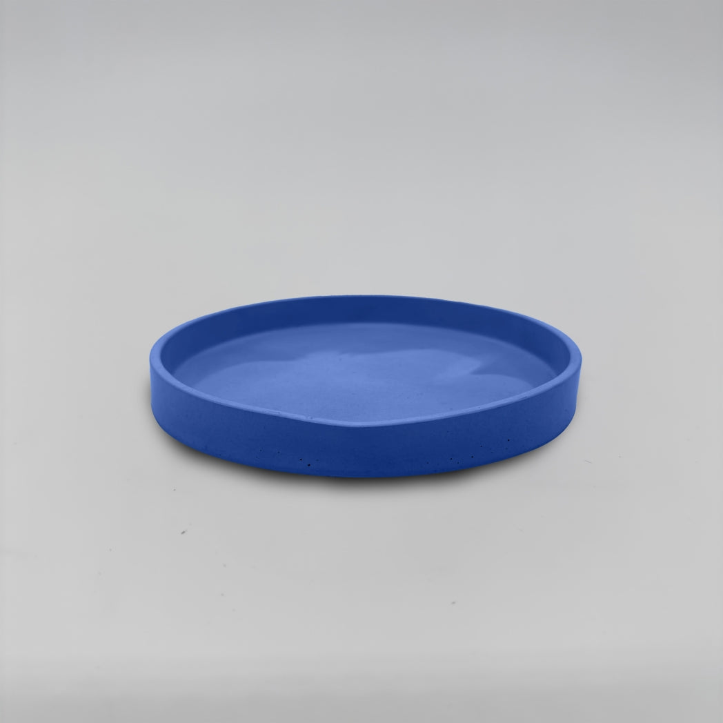 Orbit Tác a podnos z betonu kulatý s prohnutím