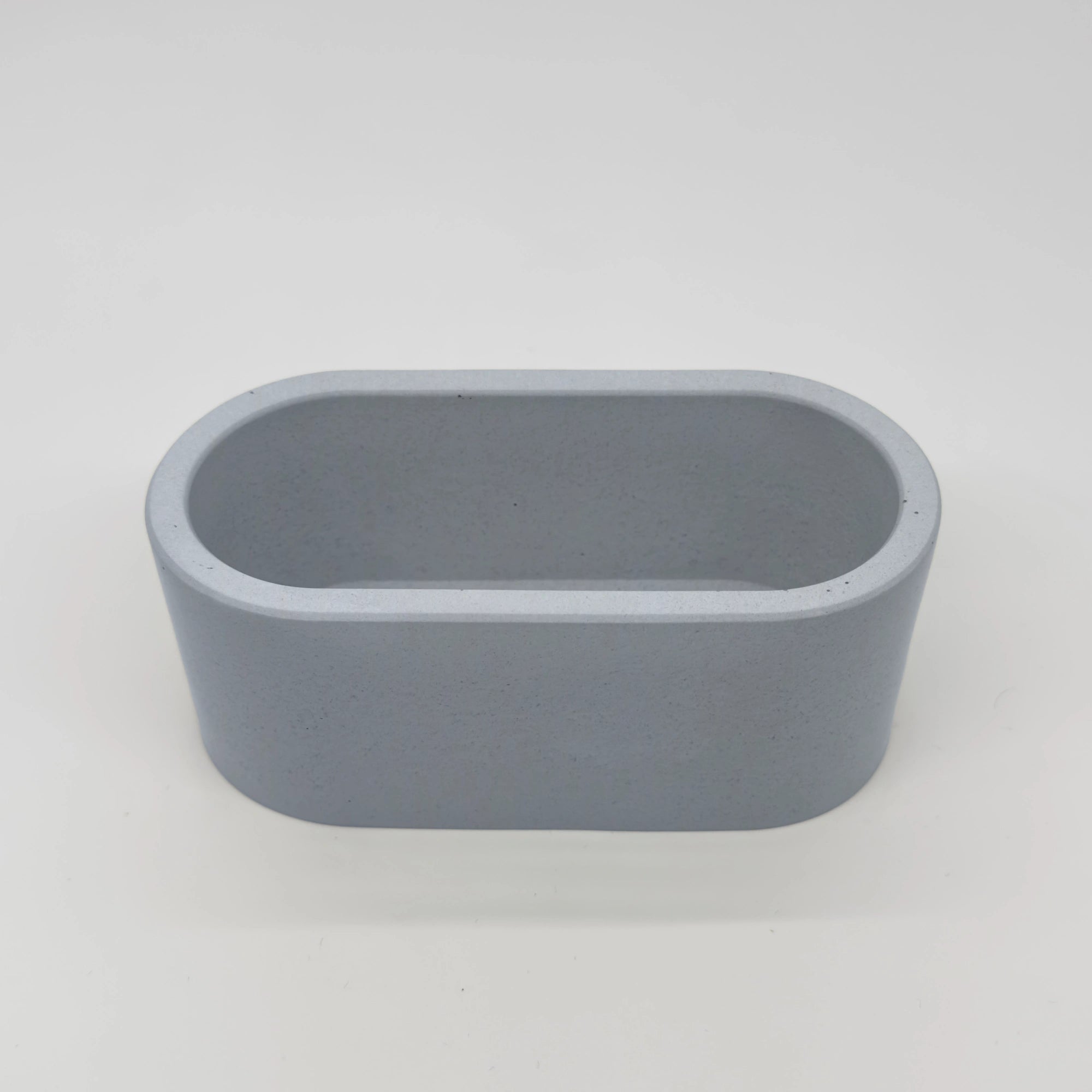 OvalJar Nádoba multifunkční hluboká z UHPC betonu oválný obdélník