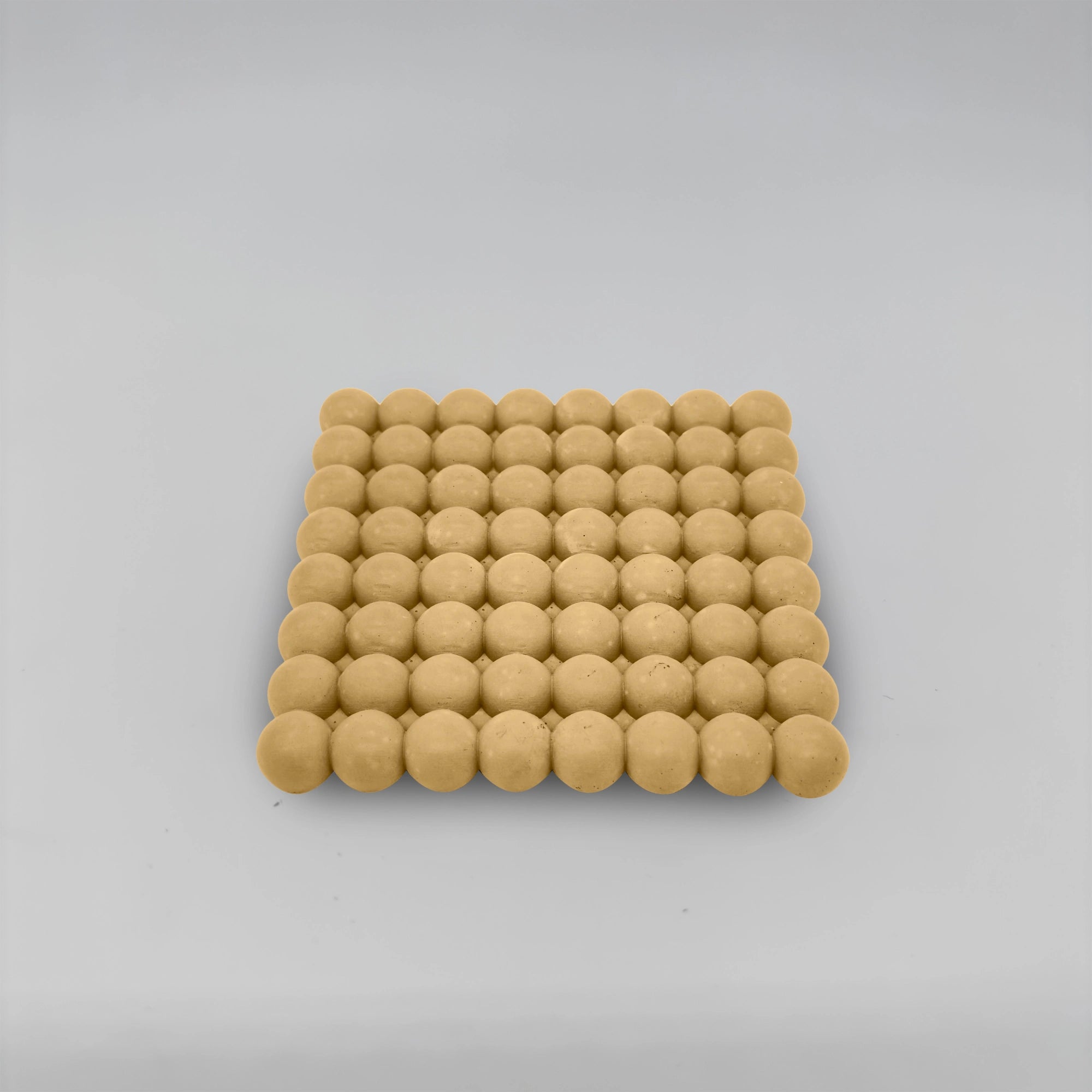 Portata Tácek bublinový z betonu čtverec 14x14cm