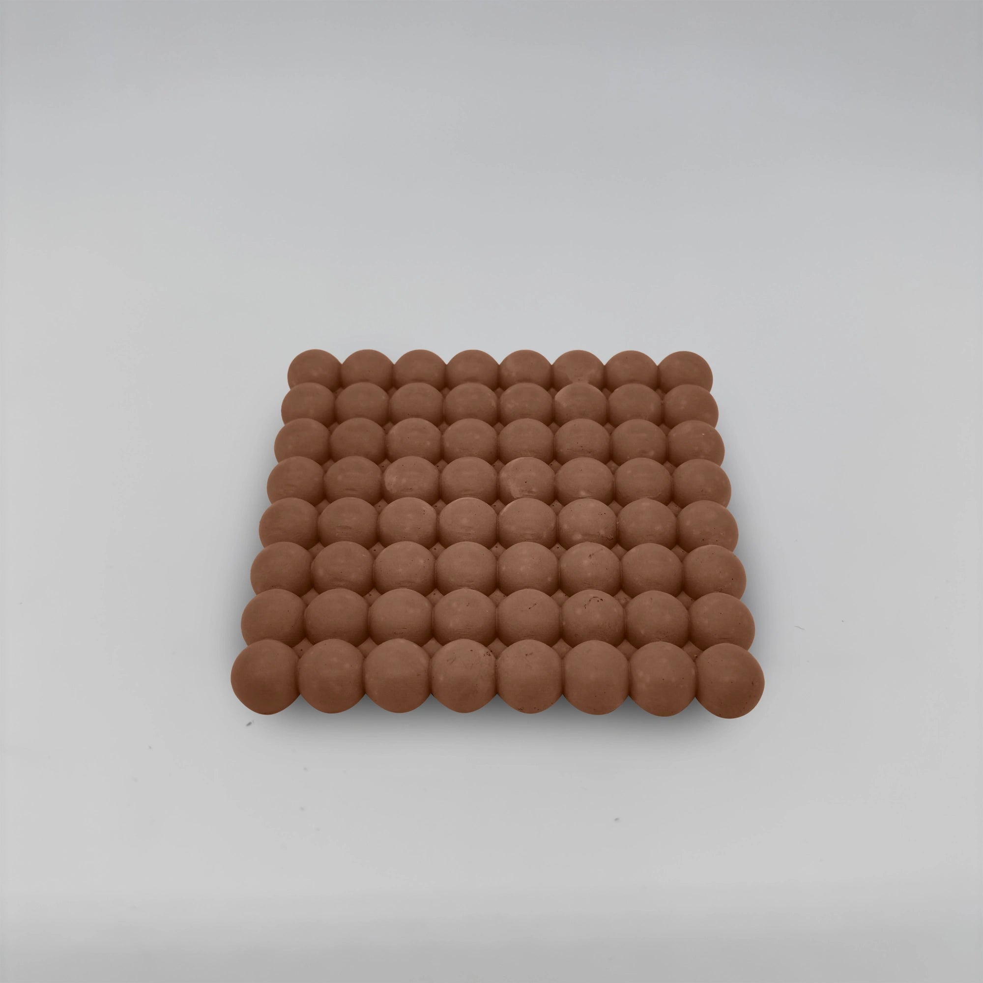 Portata Tácek bublinový z betonu čtverec 14x14cm