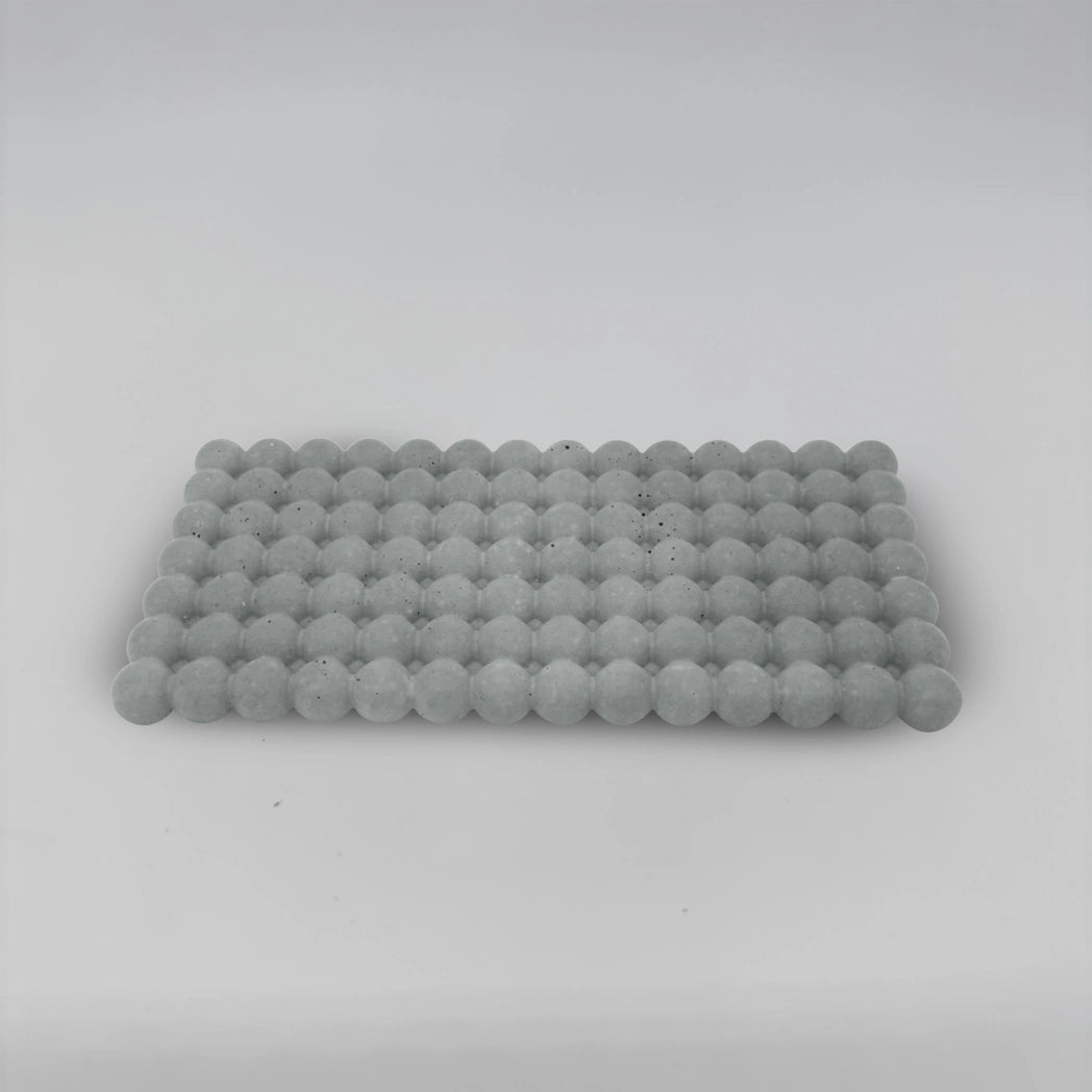 Portata Podnos bublinový z betonu obdelník 25x12cm