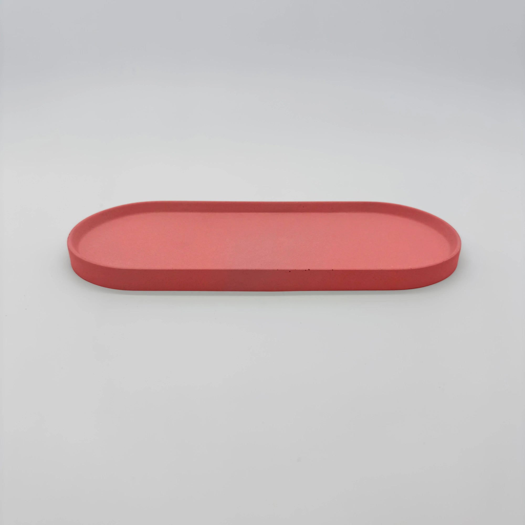 Rounder tácek s hranou z UHPC betonu oválný obdélník 26x11cm