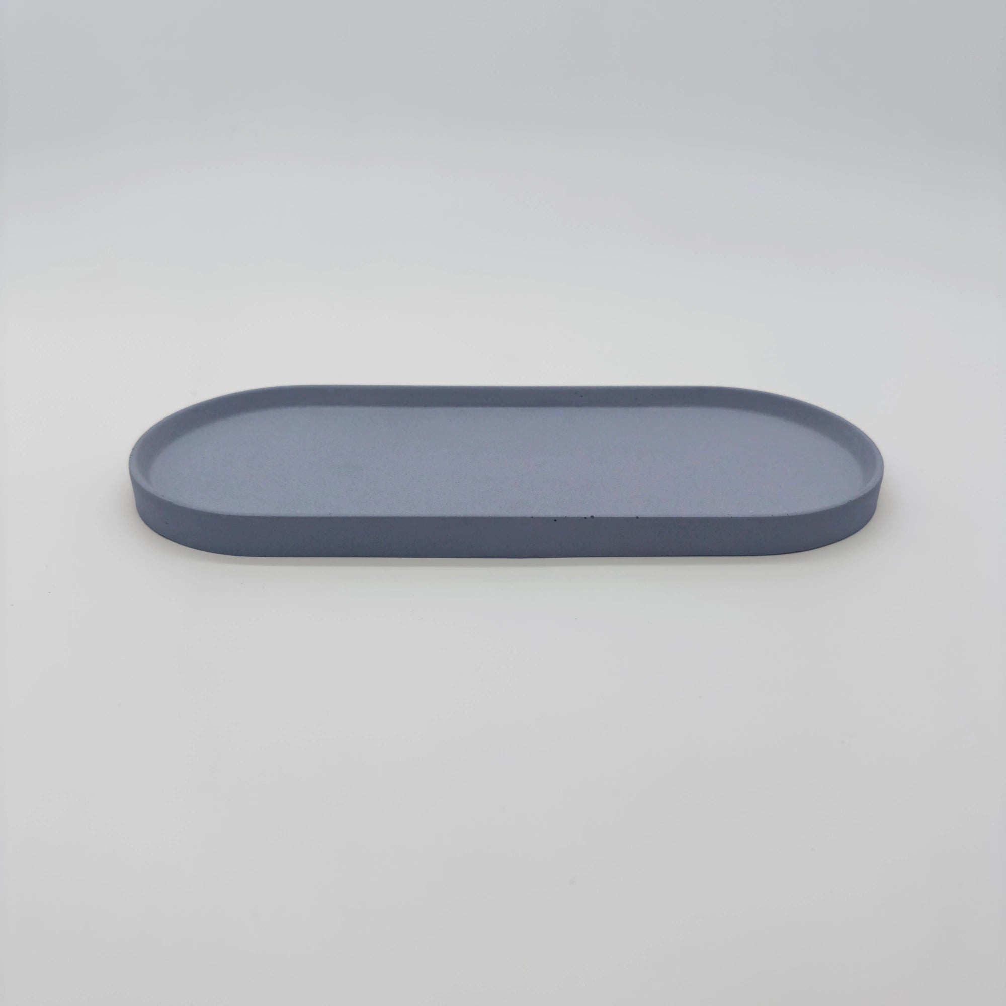 Rounder tácek s hranou z UHPC betonu oválný obdélník 26x11cm