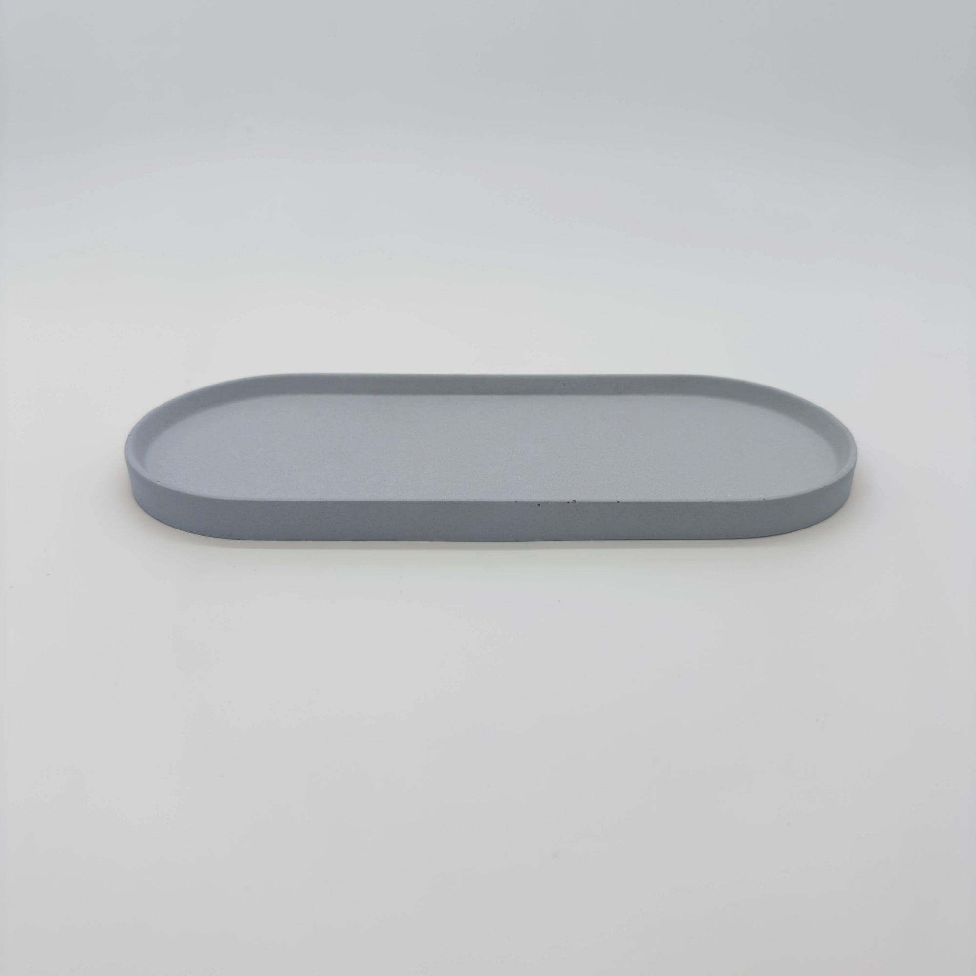 Rounder tácek s hranou z UHPC betonu oválný obdélník 26x11cm