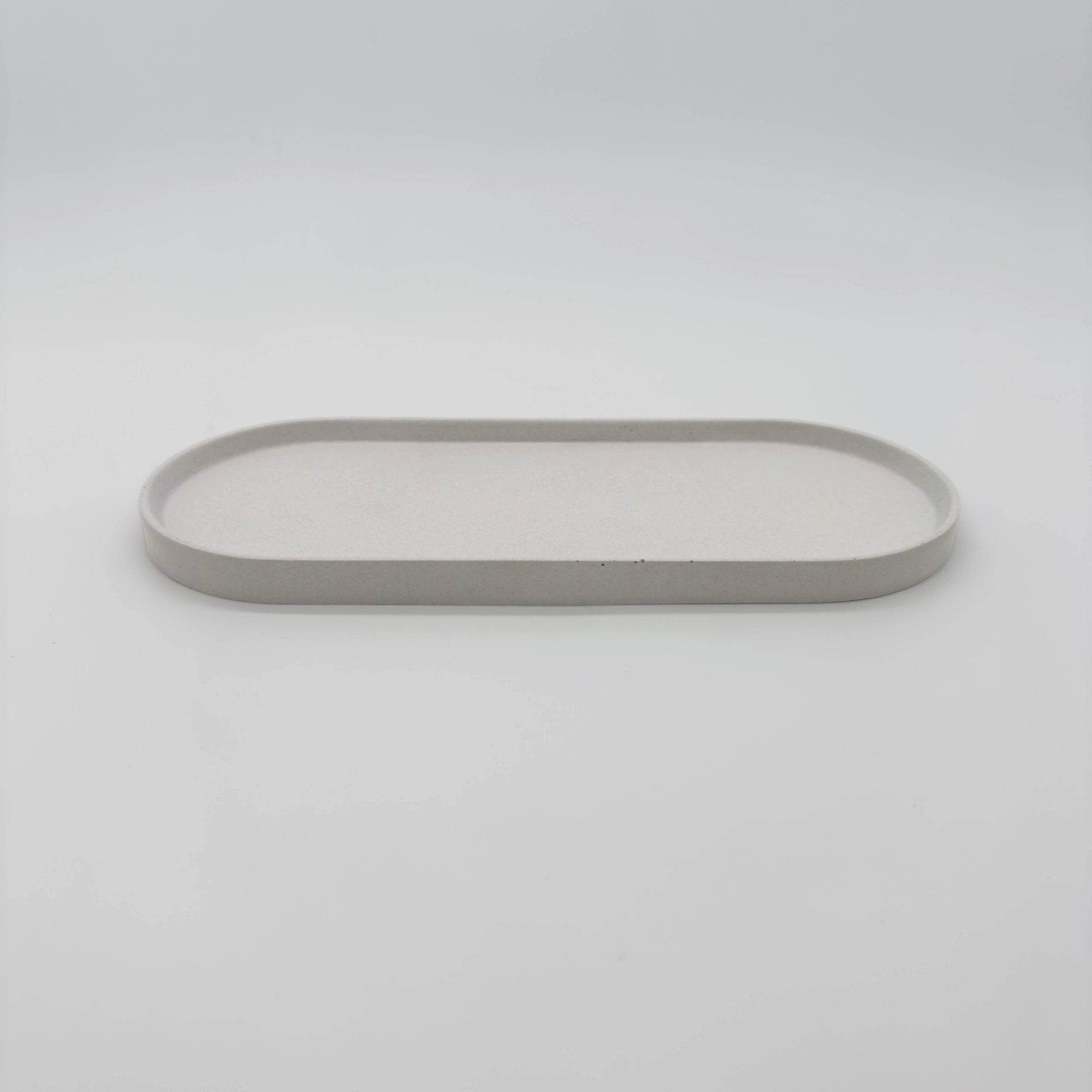 Rounder tácek s hranou z UHPC betonu oválný obdélník 26x11cm