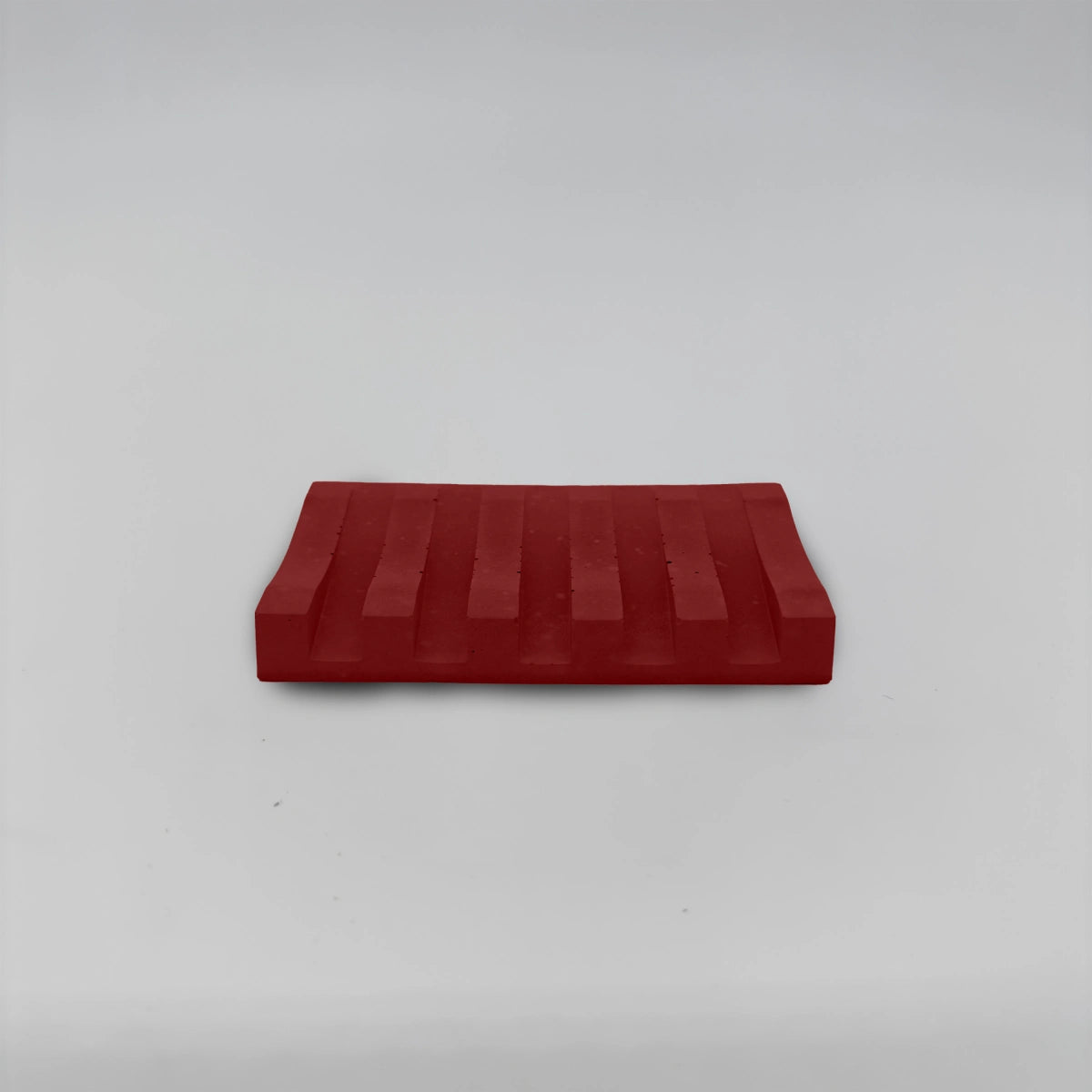 SoapRack Mýdelník Podložka pod mýdlo z betonu s drážkami