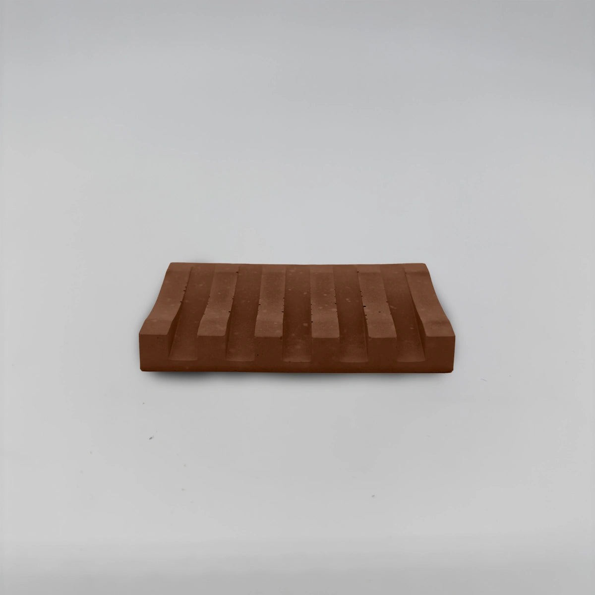 SoapRack Mýdelník Podložka pod mýdlo z betonu s drážkami