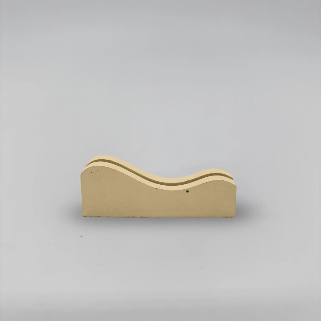 WaveBase multifunkční podstavec a držák zvlněný z betonu