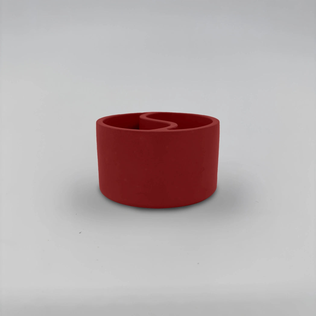 Yin-YangDuo Nádobka dvojitá z betonu kulatá