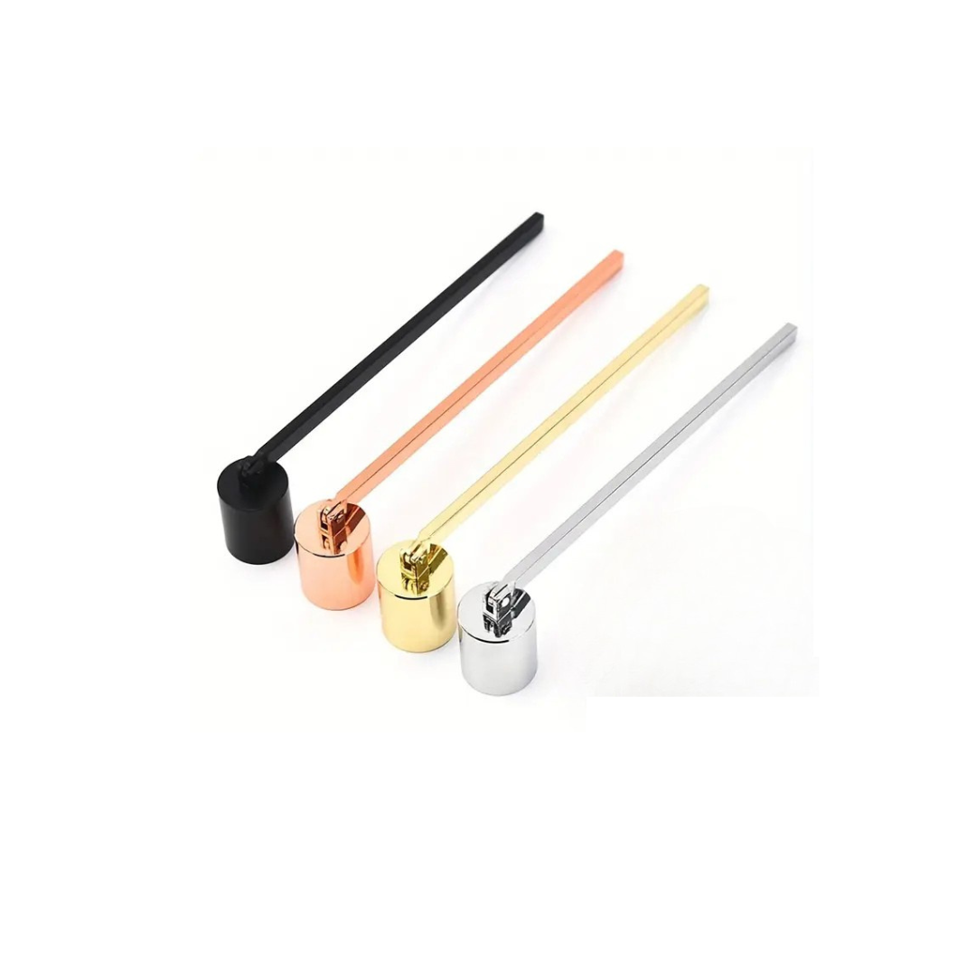 Zhášedlo na knoty a svíčky nerezové otočné o 270° | 17cm