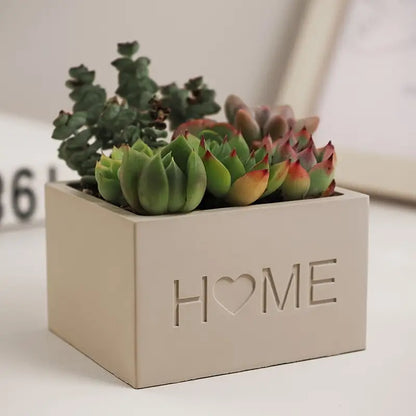 ,HOME, Nádobka malá z betonu