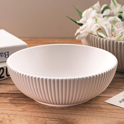 Patera Mísa Vroubkovaná zaoblená z UHPC betonu