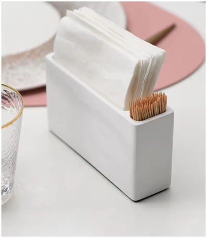 DuoPick Stojan na ubrousky a párátka z UHPC betonu