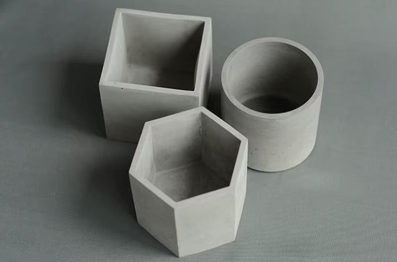 TheJar Cube Nádobka univerzální z UHPC betonu čtvercová + podtácek