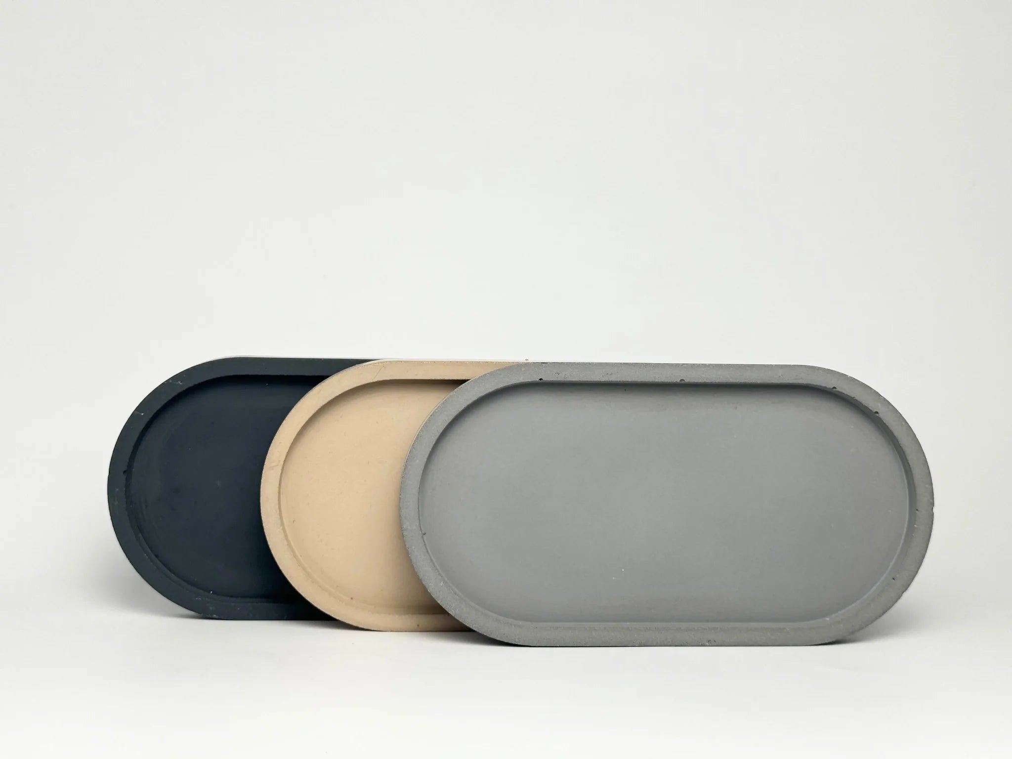 OvalTray Tácek z UHPC betonu oválný obdélník