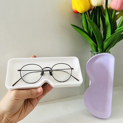 OpticRest Odkládací tácek pro brýle z betonu obdélníkový