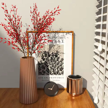 Vasum Váza s vroubky z UHPC betonu kuželová