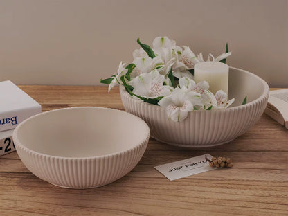 Patera Mísa Vroubkovaná zaoblená z UHPC betonu