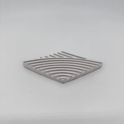 Averte Podtácek odbočka s vroubky z betonu