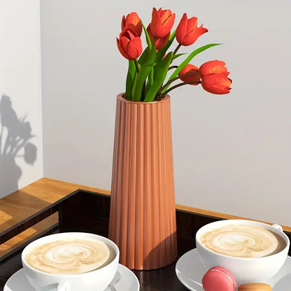 Vasum Váza s vroubky z UHPC betonu kuželová