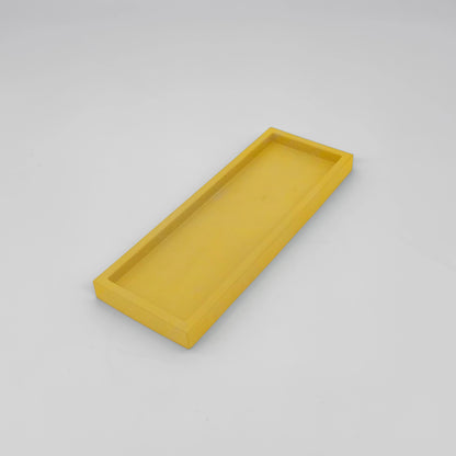 Base Tácek odkládací s okrajem z UHPC betonu obdélník 22x8cm