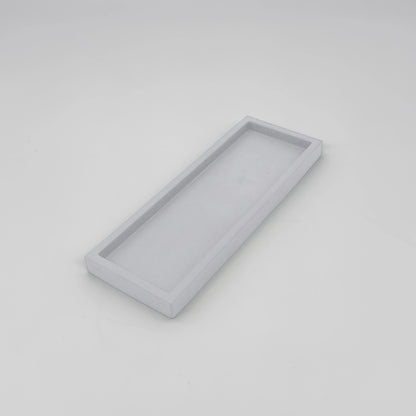 Base Tácek odkládací s okrajem z UHPC betonu obdélník 22x8cm