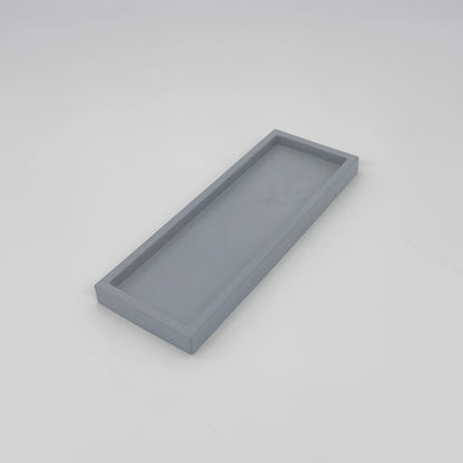 Base Tácek odkládací s okrajem z UHPC betonu obdélník 22x8cm