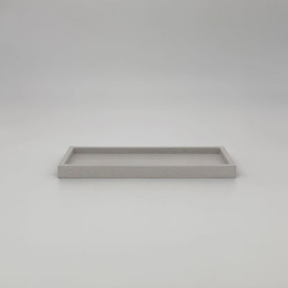 Base Tácek odkládací s okrajem z UHPC betonu obdélník 22x8cm