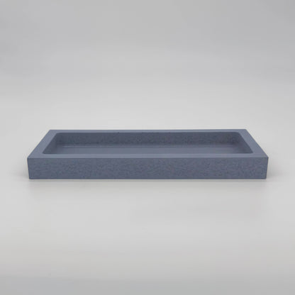 Base Tác odkládací s okrajem z UHPC betonu obdélník 24x10cm