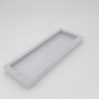 Base Tác a organizér s okrajem z UHPC betonu obdélník 29x11cm