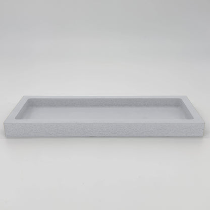 Base Tác a organizér s okrajem z UHPC betonu obdélník 29x11cm