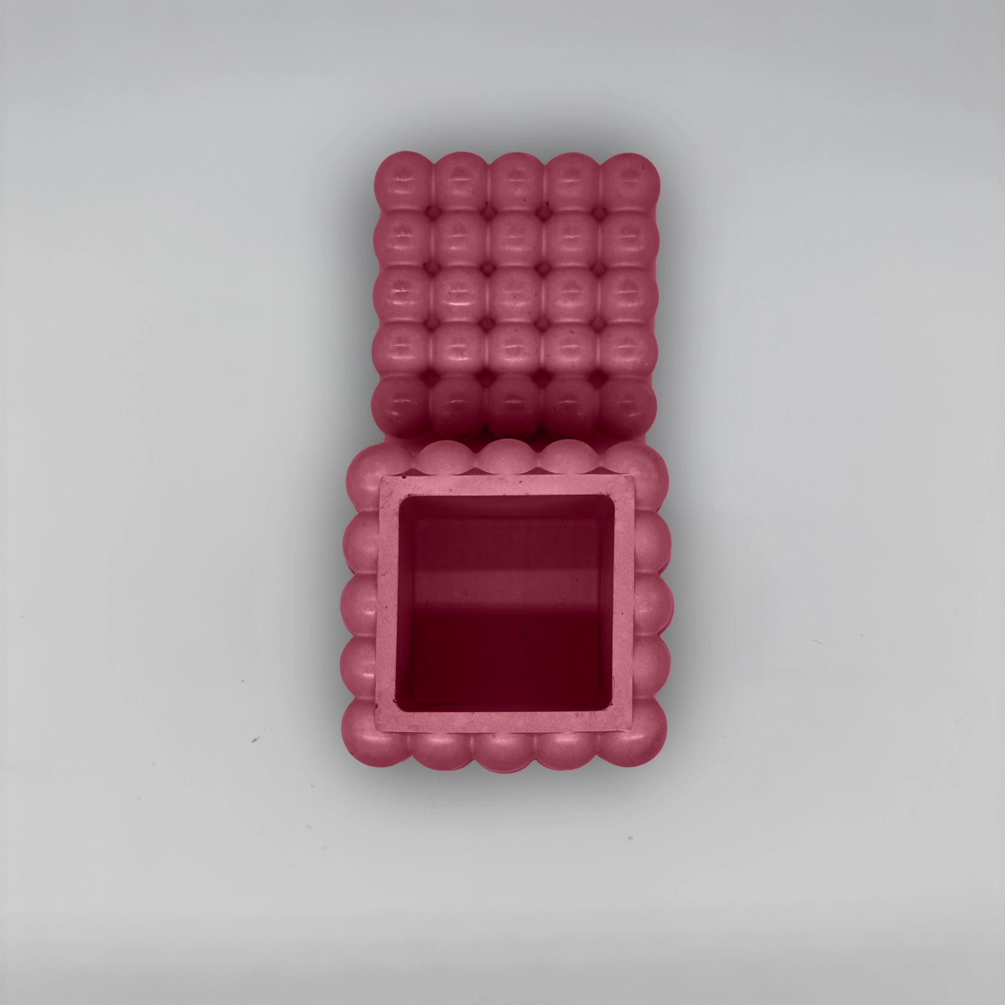 Bolla Nádobka bublinová univerzální z betonu + víčko / podtácek