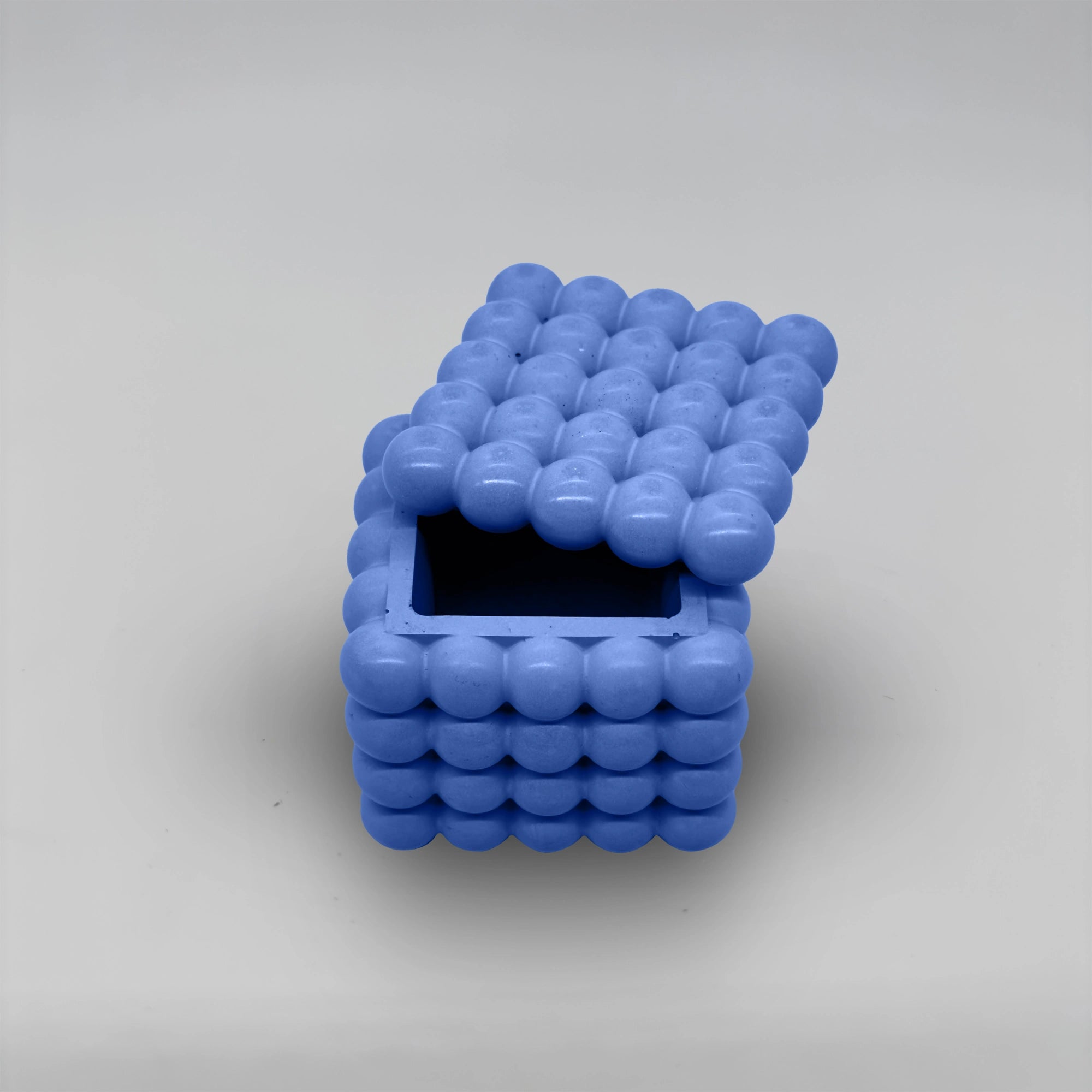 Bolla Nádobka bublinová univerzální z betonu + víčko / podtácek