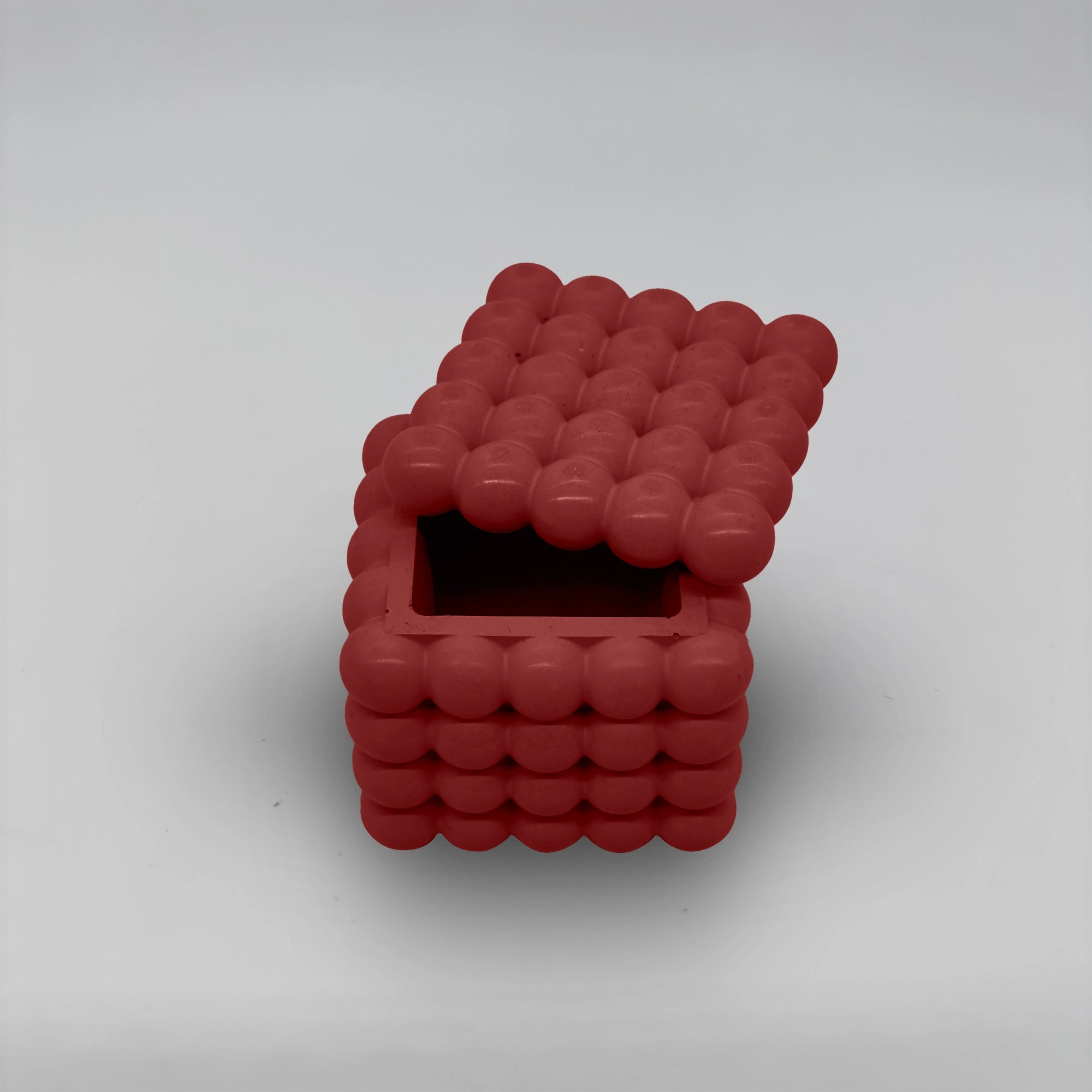 Bolla Nádobka bublinová univerzální z betonu + víčko / podtácek