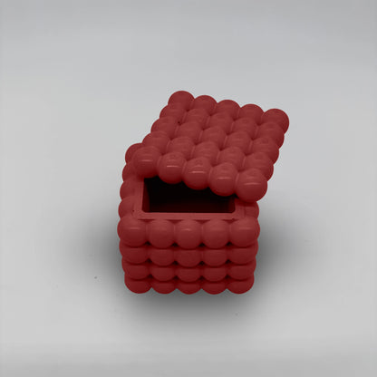 Bolla Nádobka bublinová univerzální z betonu + víčko / podtácek